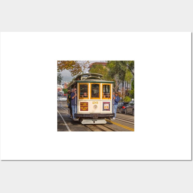 San Francisco Cable Car Wall Art by jforno